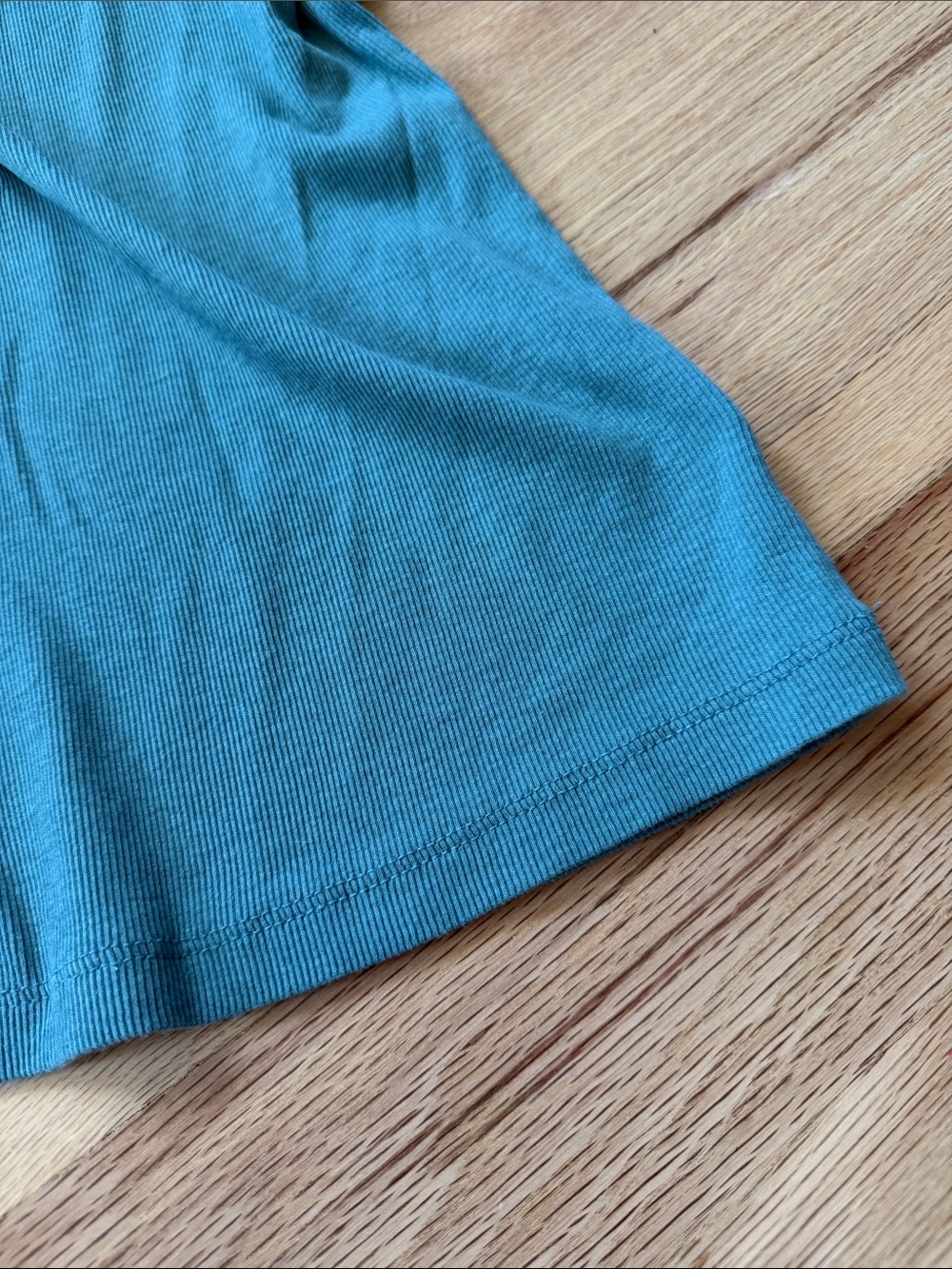 A NEW DAY Set of Three Ribbed Tops in Teal, Mauve, and Sage women's sz XS - Picture 14 of 14